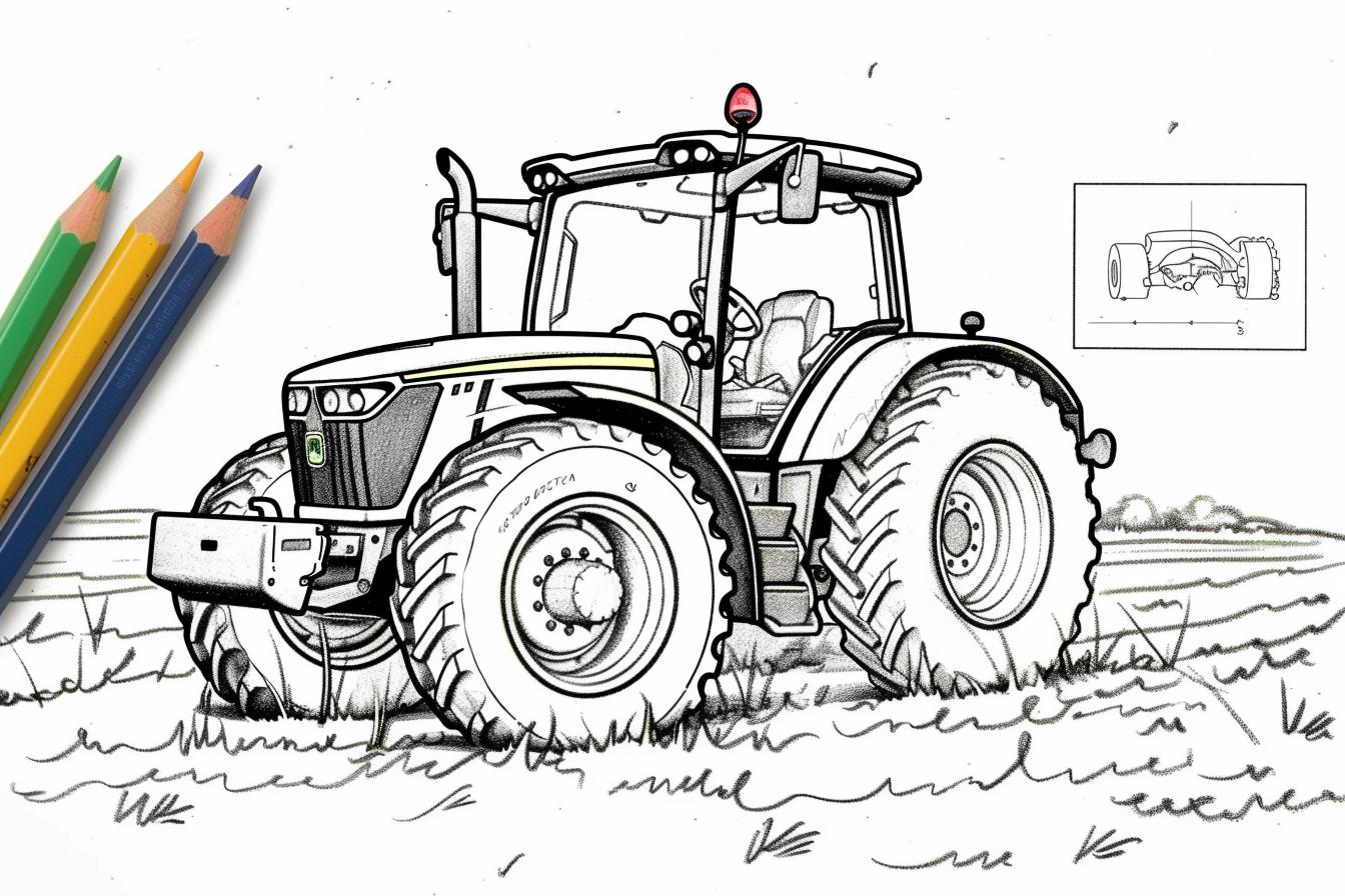 John Deere Coloring Pages Free Printable PDF John Deere Coloring Pages