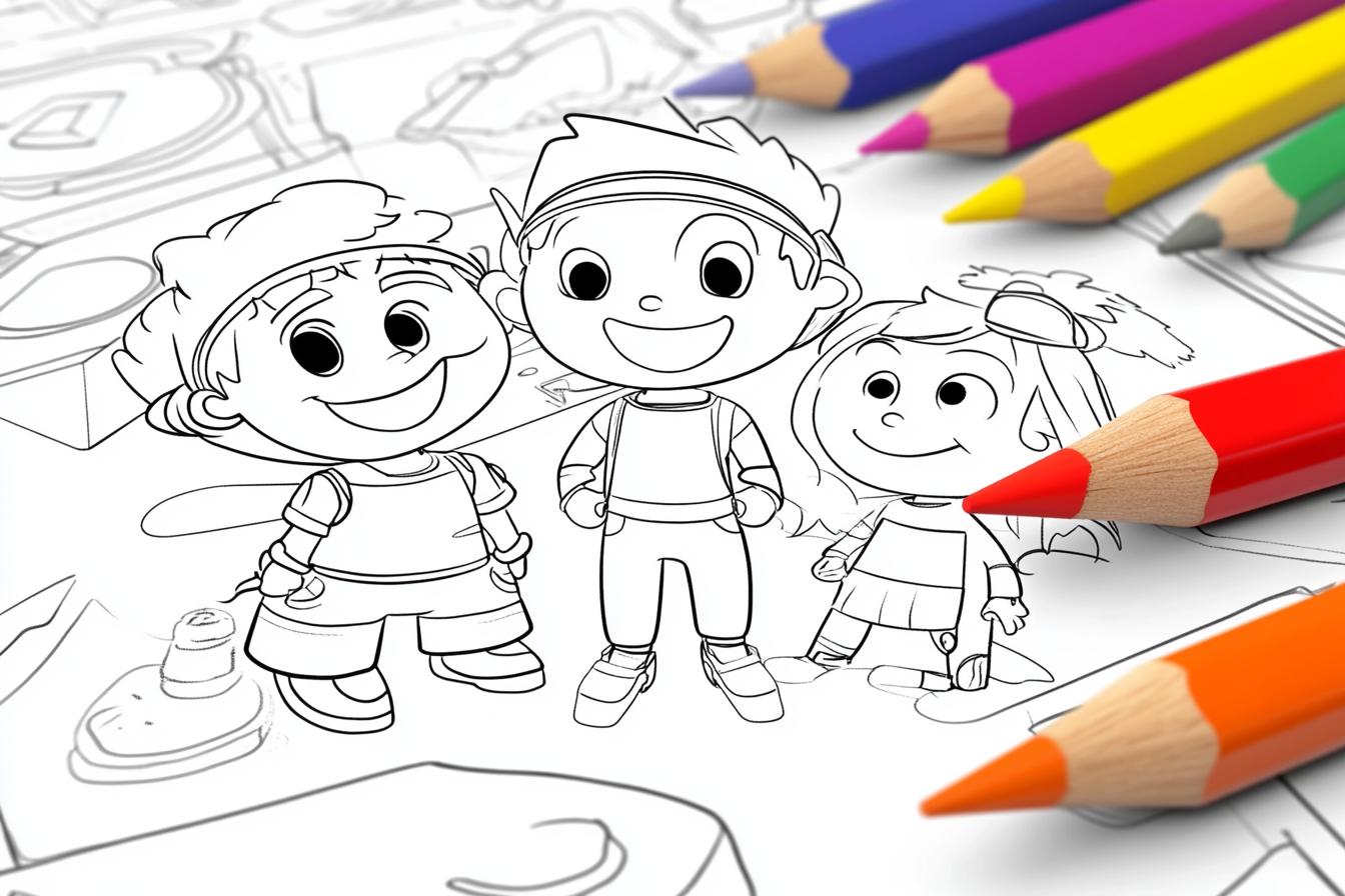 Little Einsteins Coloring Pages Free Printable PDF Little Einsteins Coloring Pages