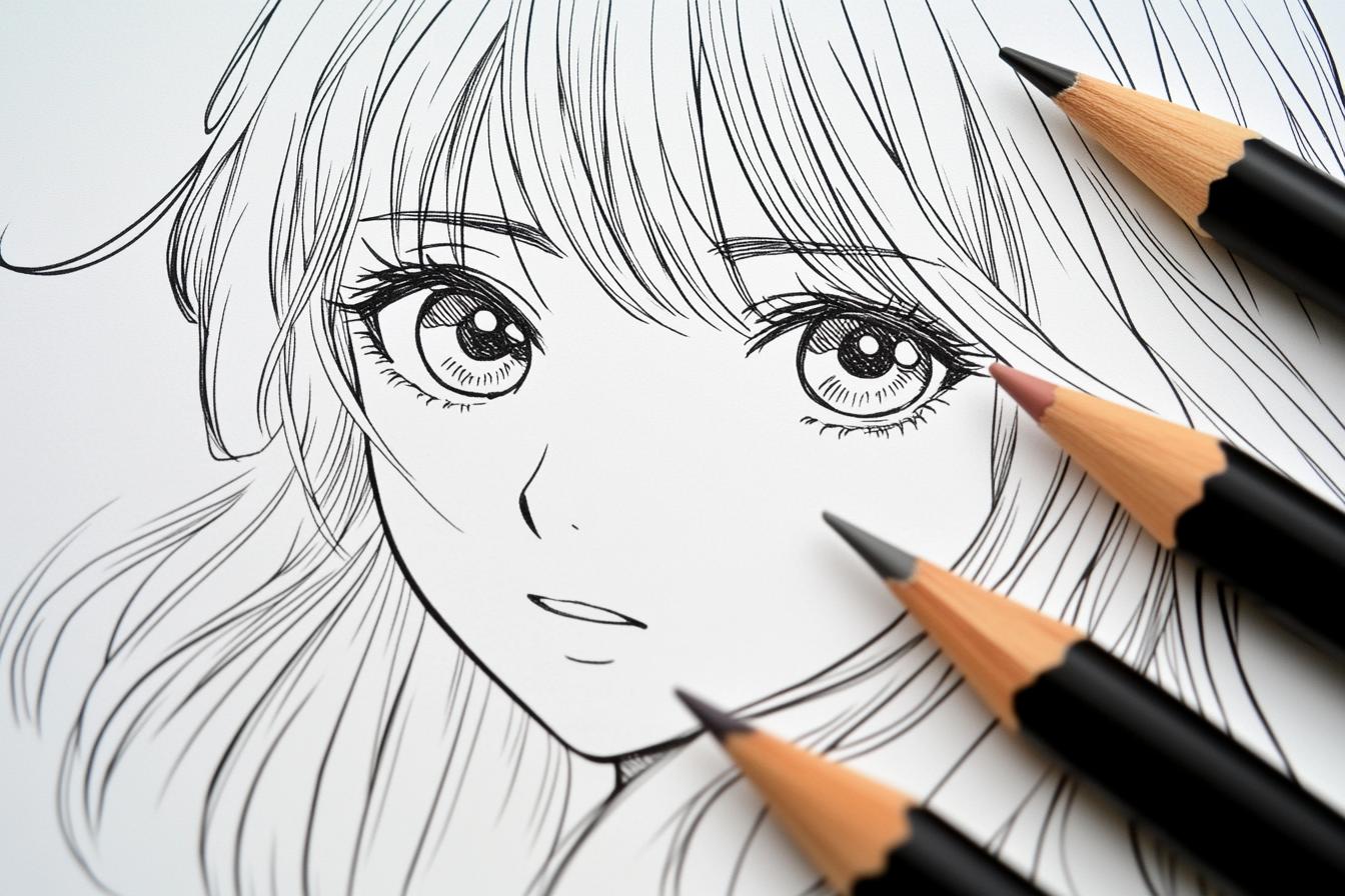 Manga Coloring Pages Free Printable PDF Manga Coloring Pages