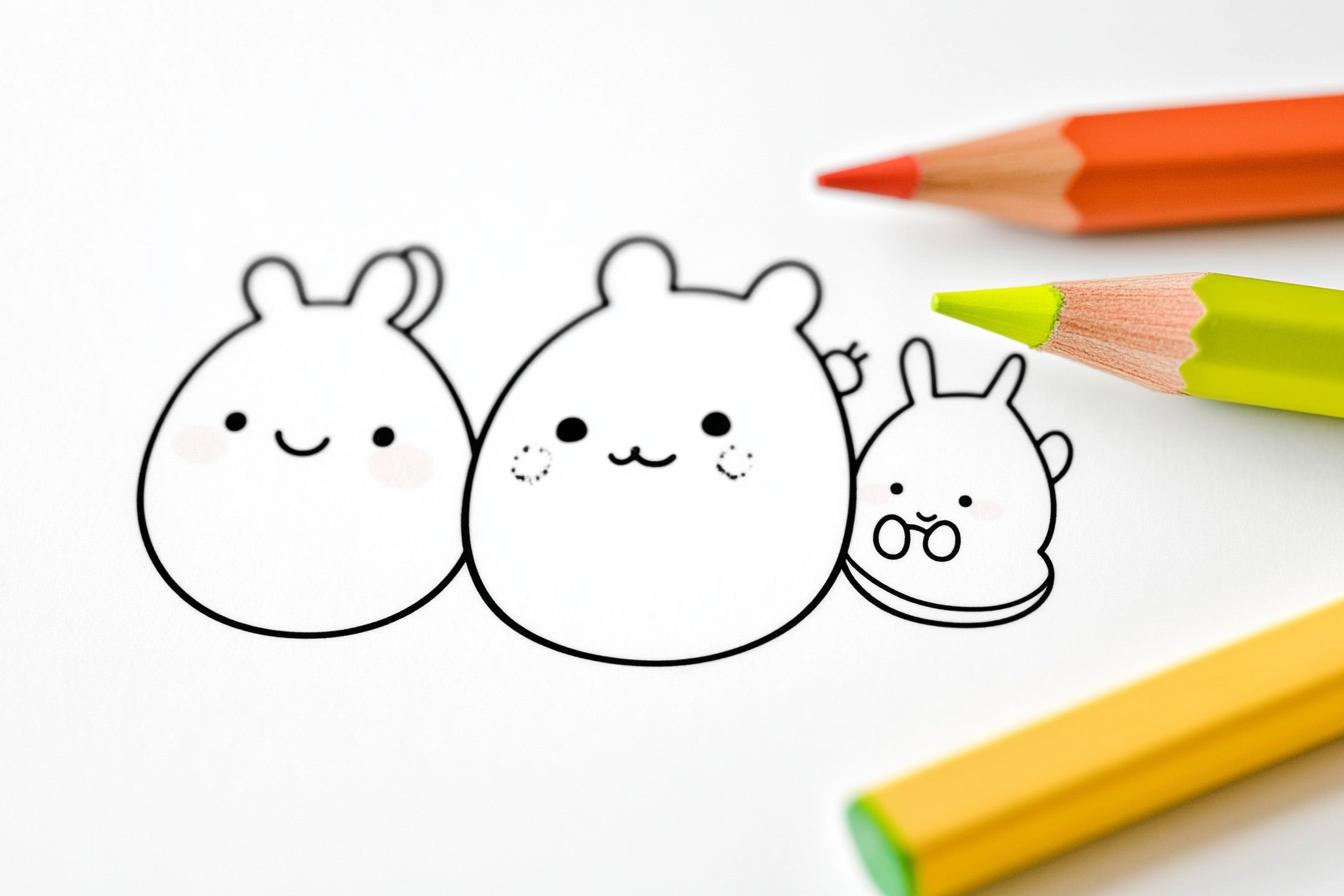 Free Printable PDF Molang Coloring Pages