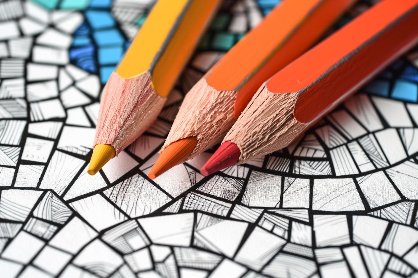 Free Printable PDF Mosaic Coloring Pages