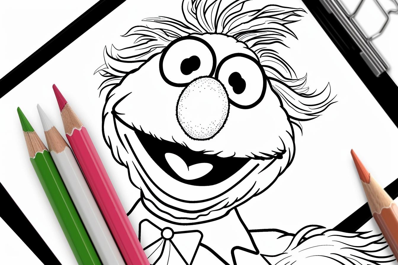Muppets Coloring Pages Free Printable PDF Muppets Coloring Pages