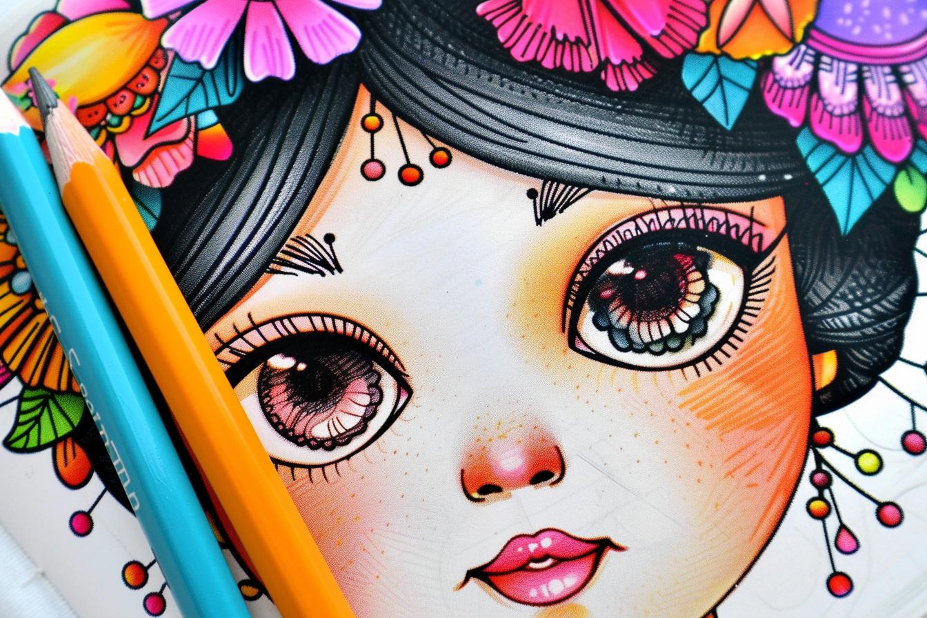 OMG Doll Coloring Pages Free Printable PDF OMG Doll Coloring Pages