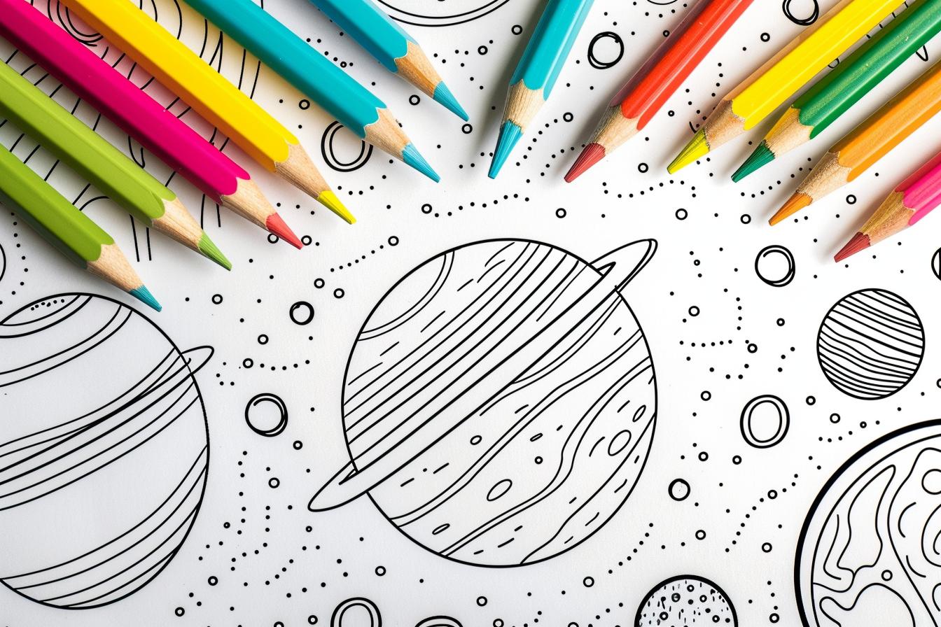 Planets Coloring Pages Free Printable PDF Planets Coloring Pages