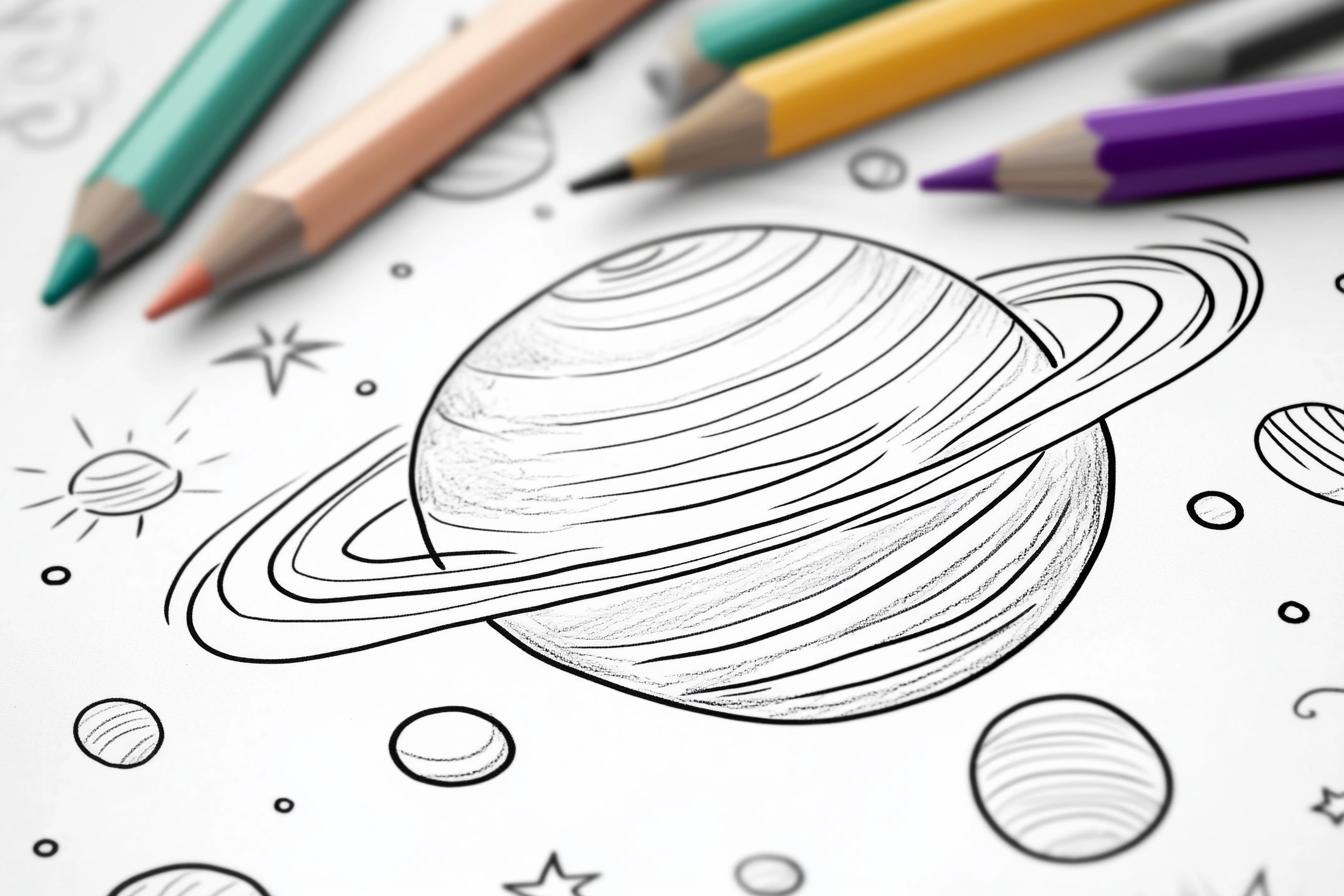 Pluto Coloring Pages Free Printable PDF Pluto Coloring Pages