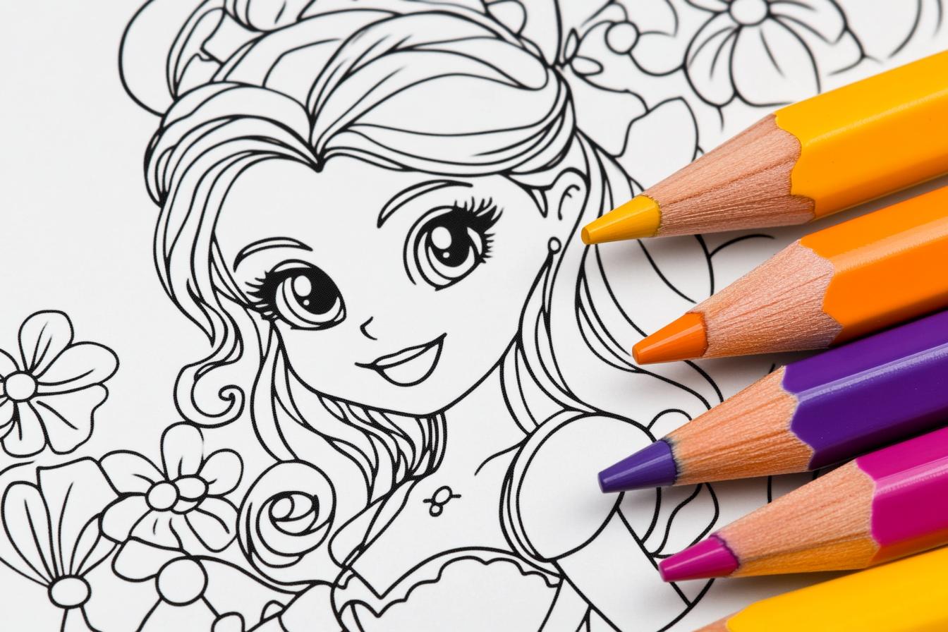 Princess Daisy Coloring Pages Free Printable PDF Princess Daisy Coloring Pages