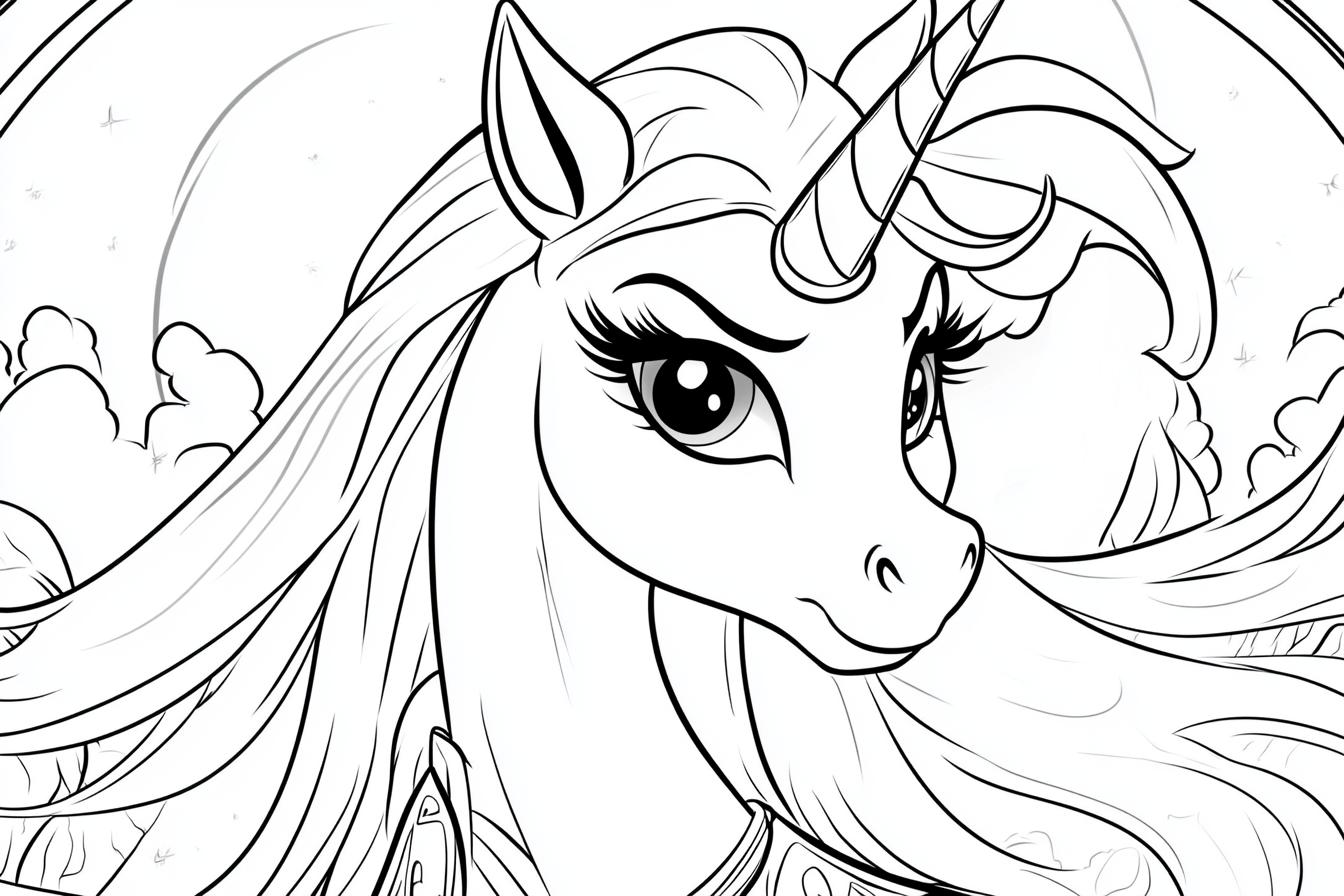 Free Printable PDF Princess Luna Coloring Pages