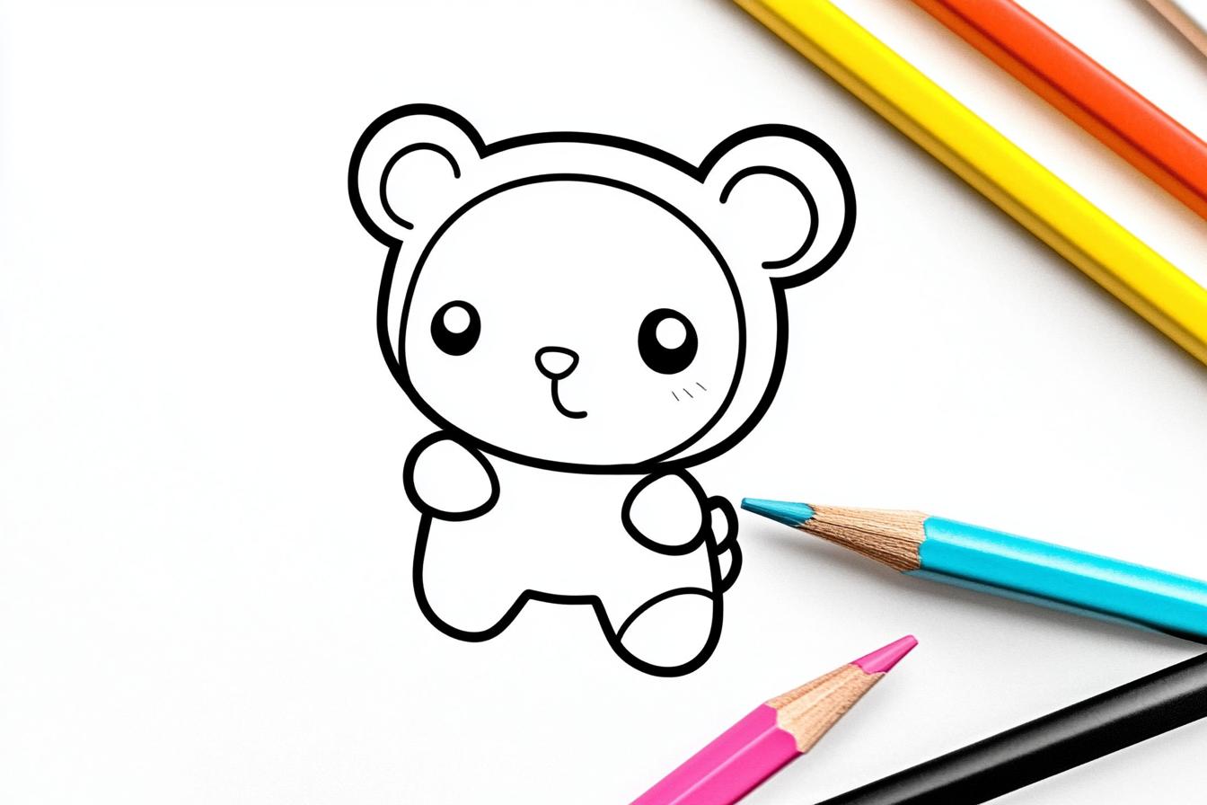 Rilakkuma Coloring Pages Free Printable PDF Rilakkuma Coloring Pages