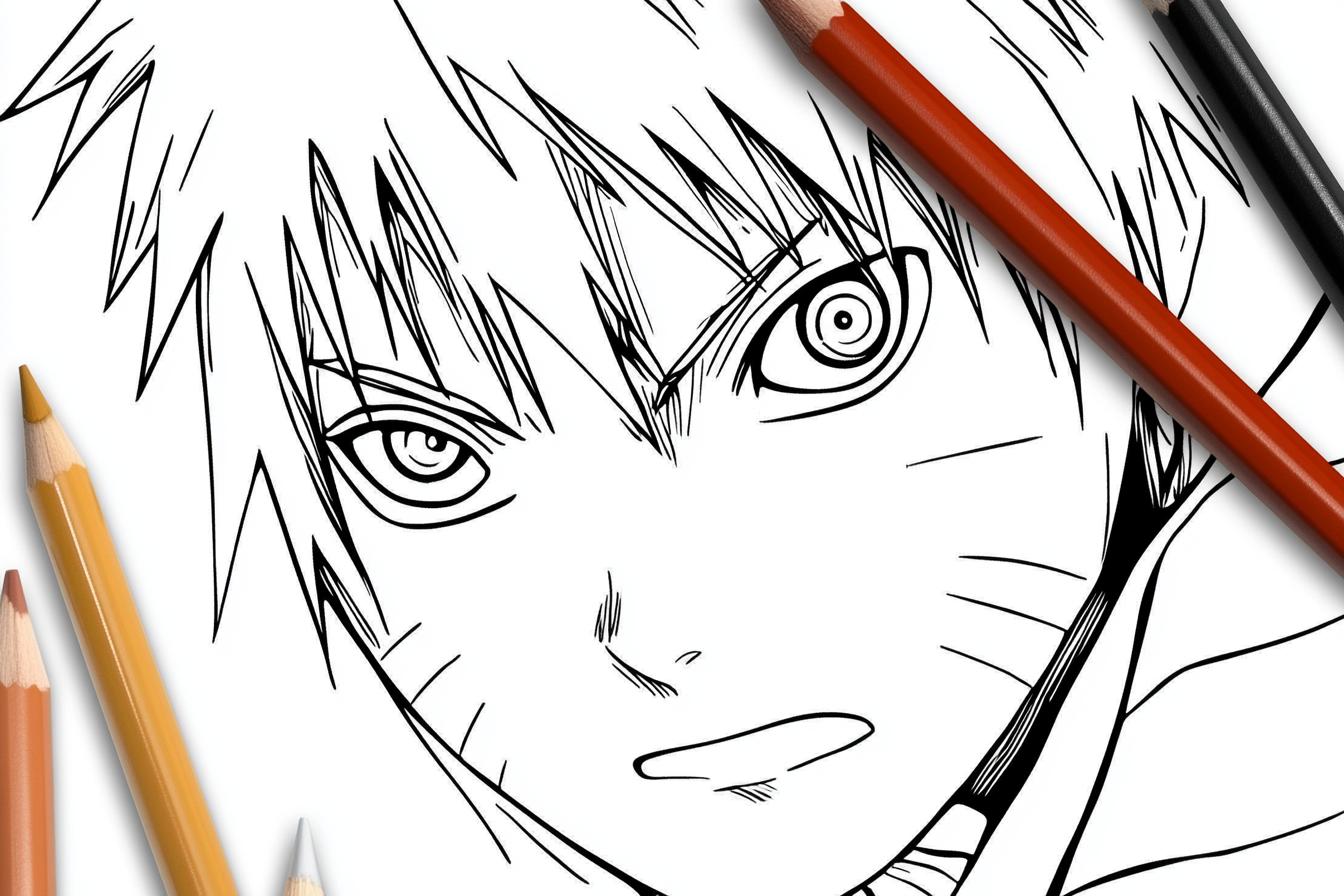 Sasuke Coloring Pages Free Printable PDF Sasuke Coloring Pages