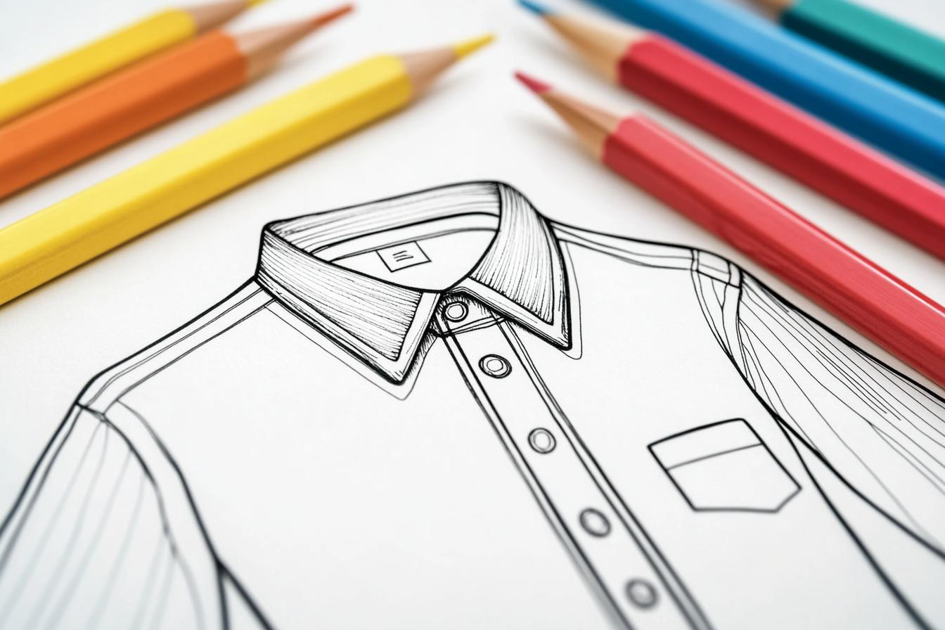 Shirt Coloring Pages Free Printable PDF Shirt Coloring Pages
