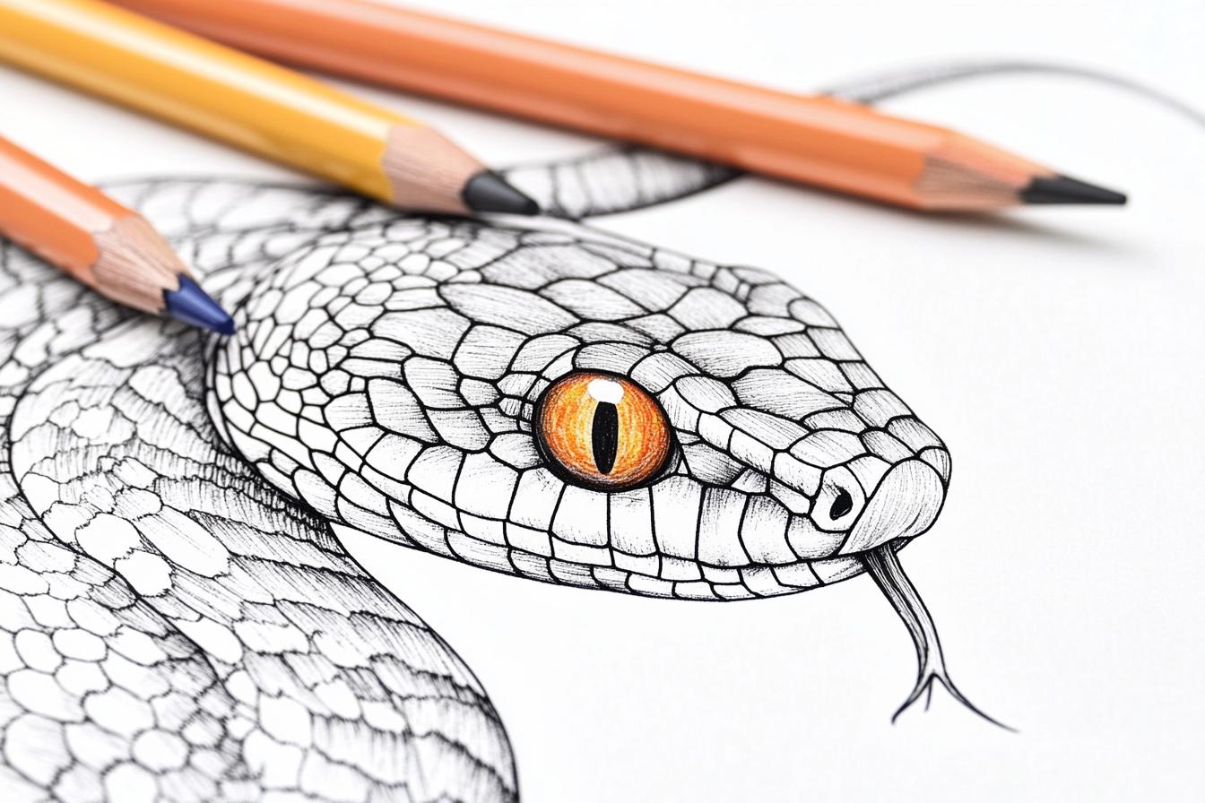 Snake Coloring Pages Free Printable PDF Snake Coloring Pages