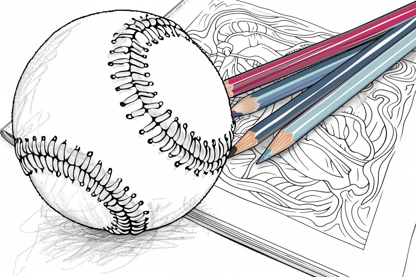 Softball Coloring Pages Free Printable PDF Softball Coloring Pages