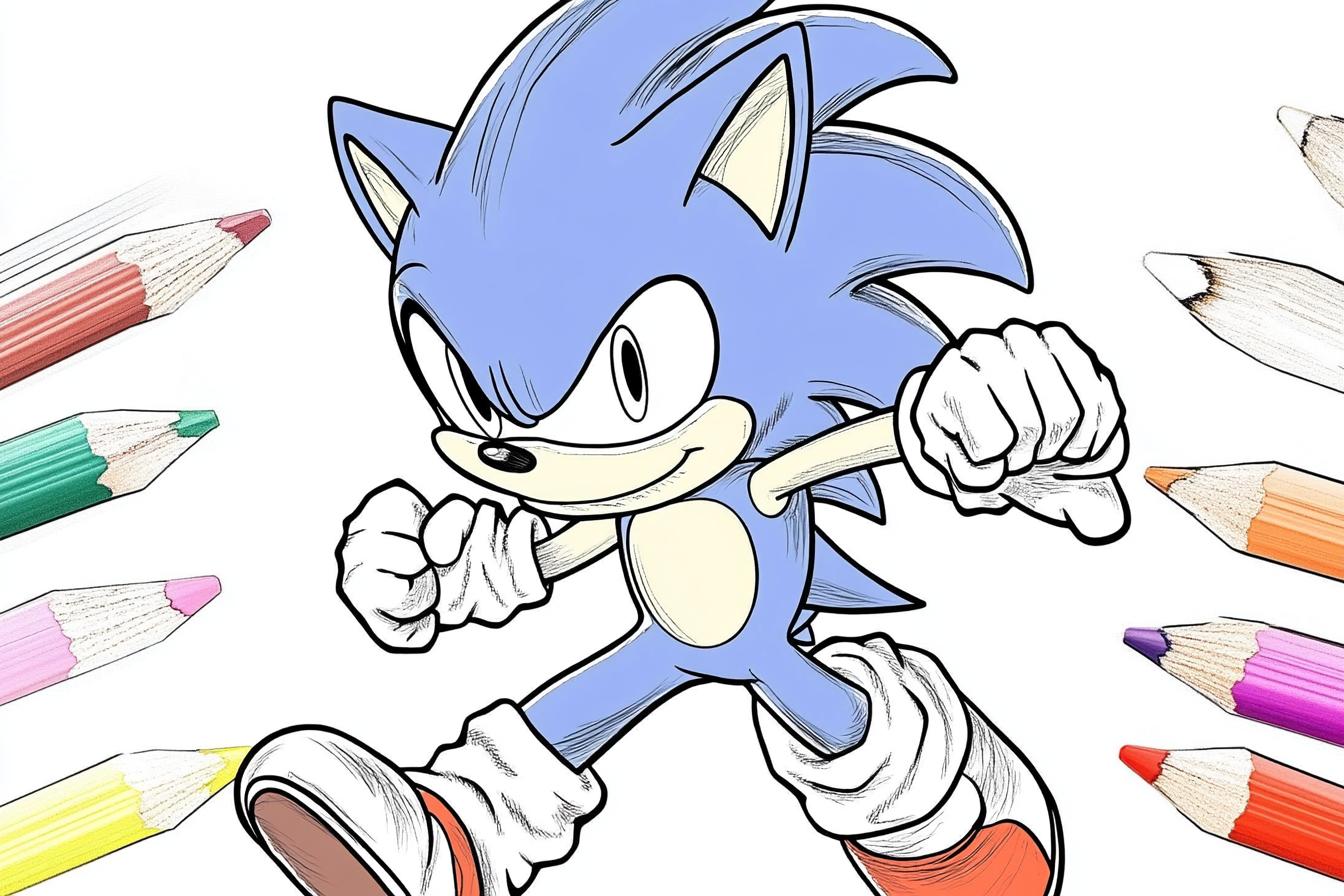 Sonic Exe Coloring Pages Free Printable PDF Sonic Exe Coloring Pages