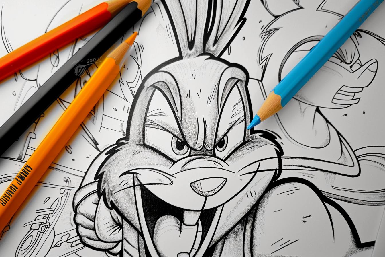Space Jam Coloring Pages Free Printable PDF Space Jam Coloring Pages