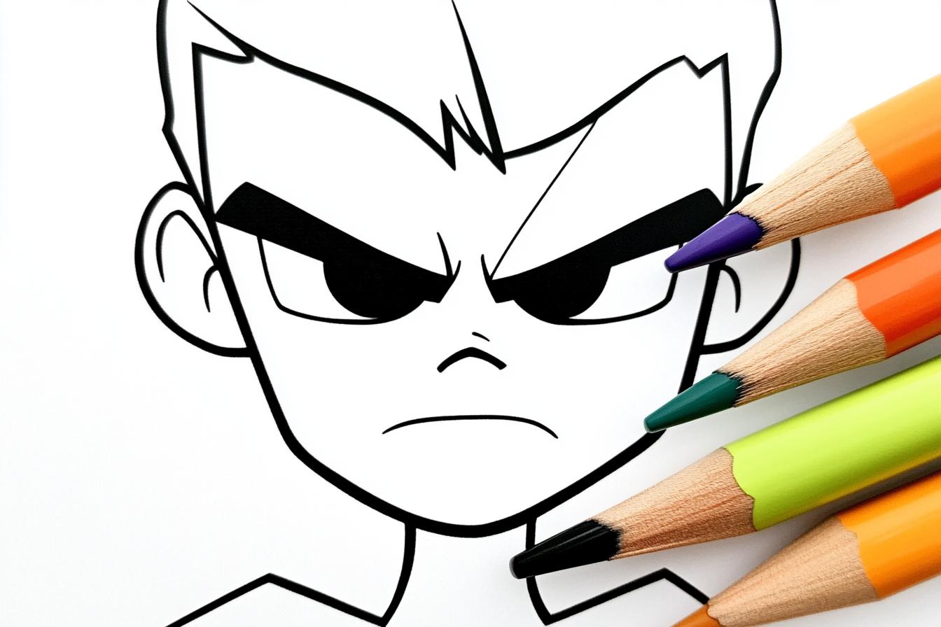 Teen Titans Go Coloring Pages Free Printable PDF Teen Titans Go Coloring Pages
