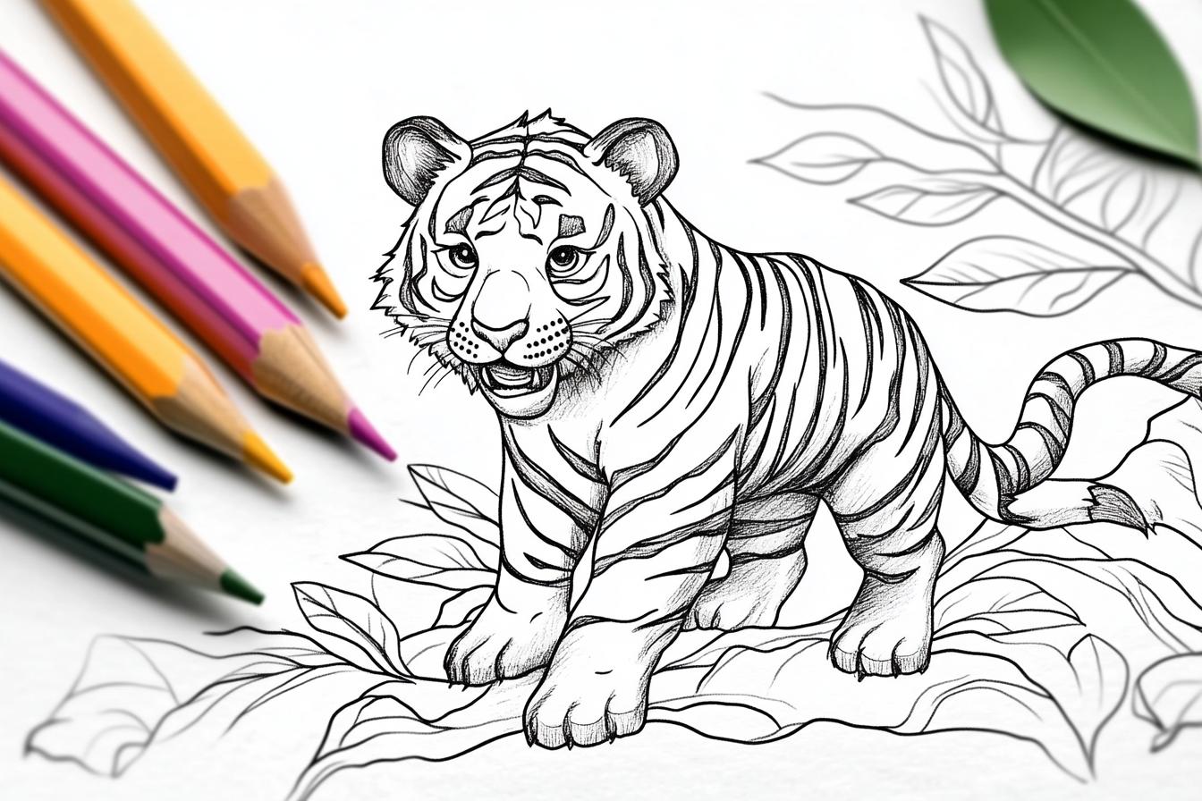Tigger Coloring Pages Free Printable PDF Tigger Coloring Pages