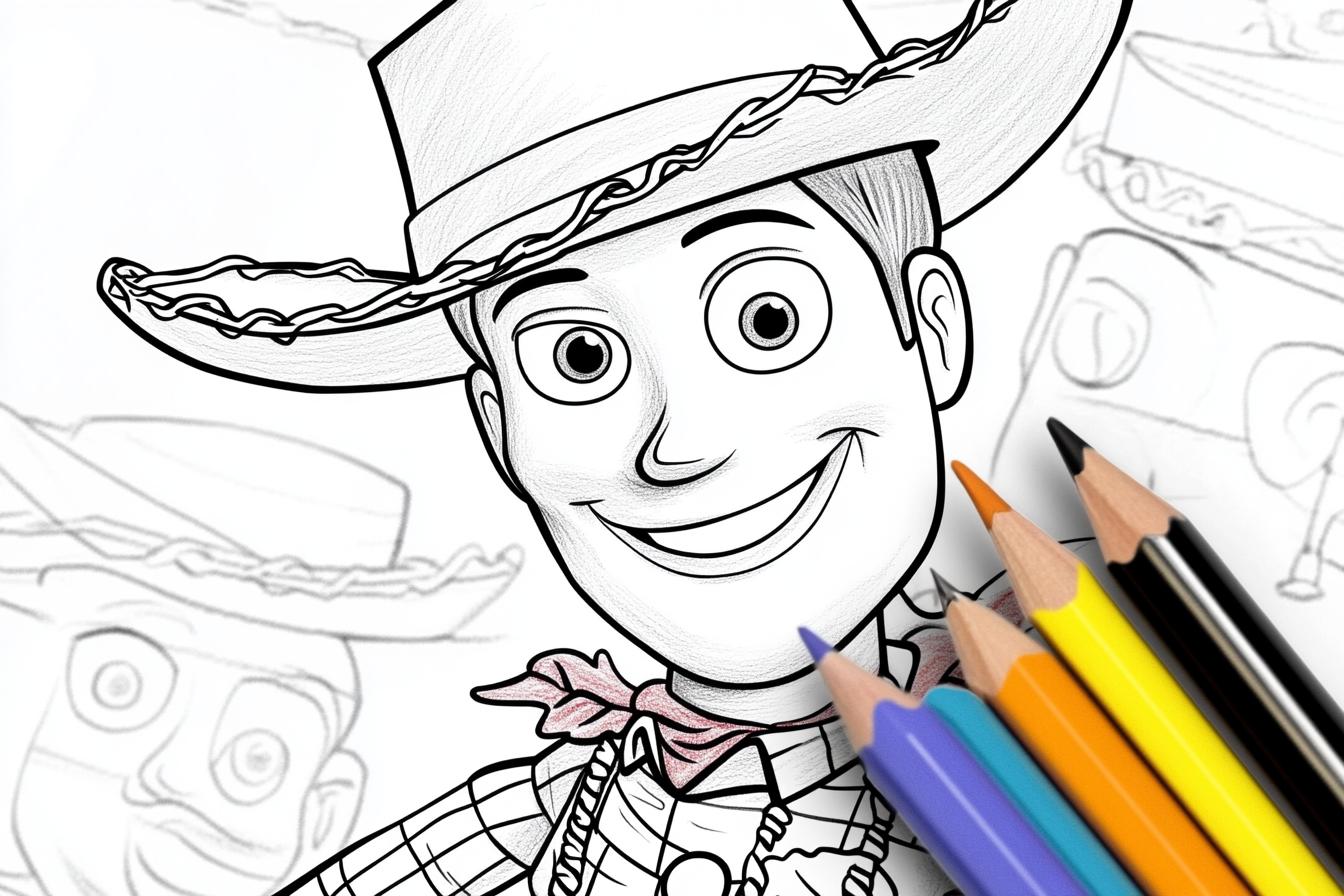 Free Printable PDF Toy Story Coloring Pages